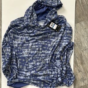 Under armour  Blue and Gray Patterned Hoodie sports